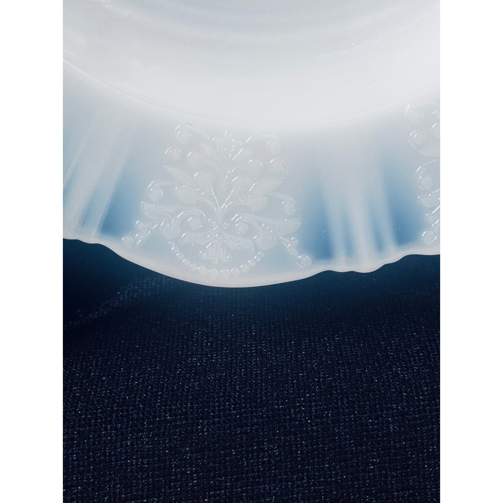 2 MacBeth Evans American Sweetheart Monax 11.5 Serving Plates Depression Glass - Picture 10 of 11